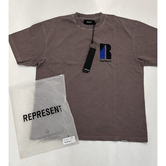 REPRESENT “ Decade Of Speed” Tee Shirt Pigment Dyed Size L - Picture 1 of 7